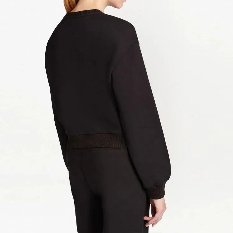 Giuseppe Zanotti Sauvanne Crystal logo Sweatshirt-3