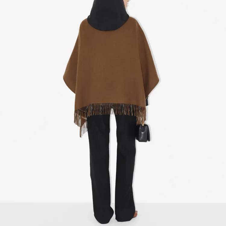 Burberry Cloak Women's Dark Birch Brown-2