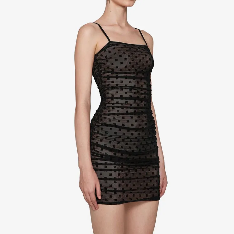 Misbhv Monogram Mesh Mini Dress-3