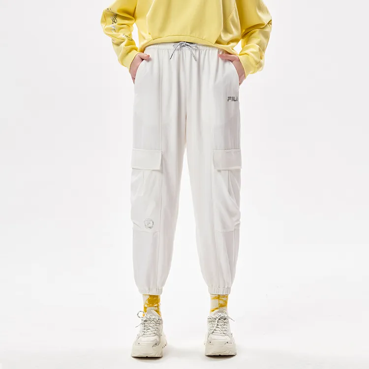 FILA FUSION Cargo Pants Women's Standard White-2