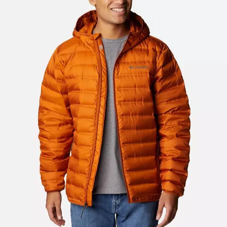 Columbia Lake 22 Jackets Men Orange Red-2