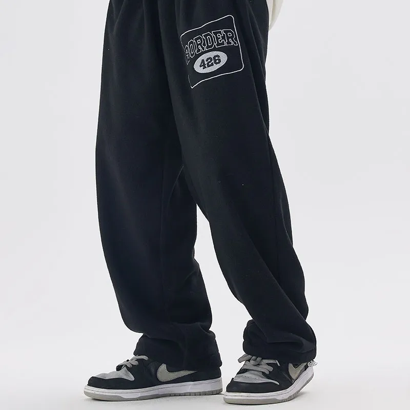 F426 Straight Casual Pants Unisex-4