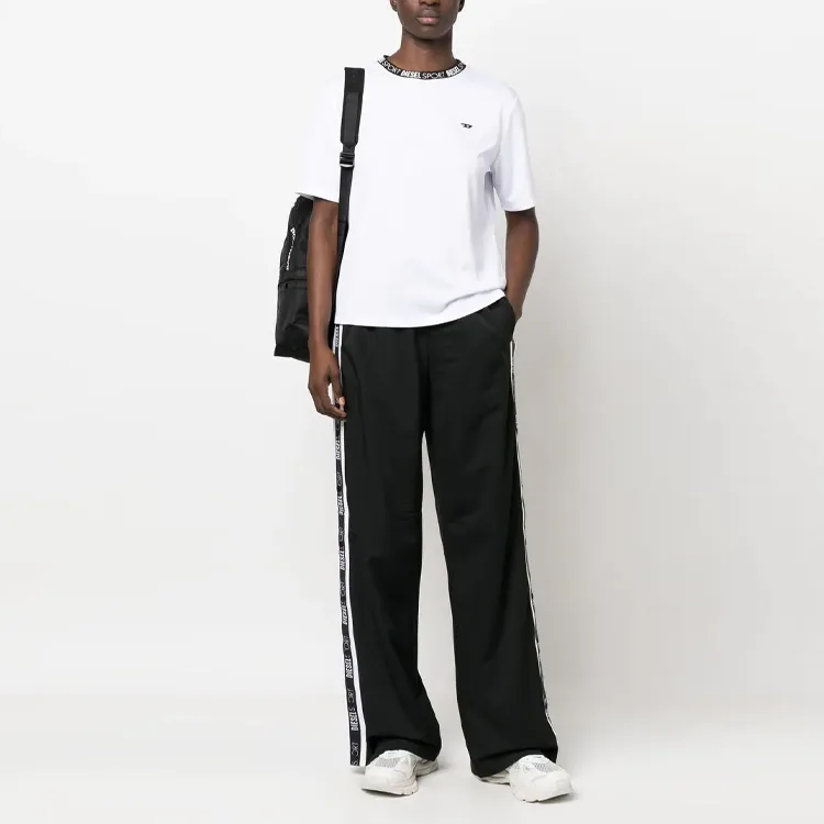 DIESEL Sport Knitted Sweatpants Women's Black-1