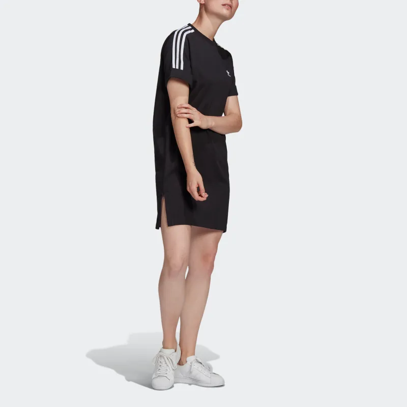 Adidas Originals Short Sleeved Dresses Women's Black-3