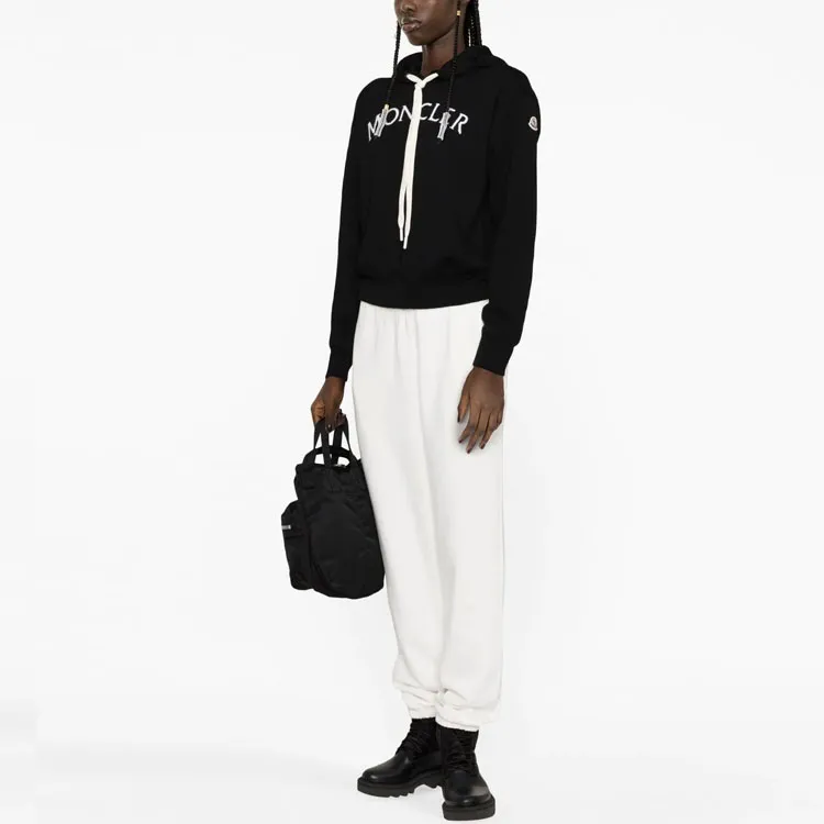 Moncler Logo patch Cotton Track Pants-2