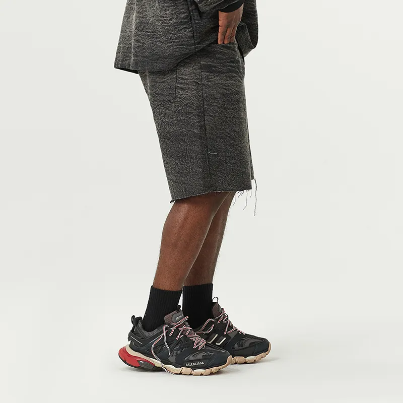 Slamble Denim Shorts Unisex Denim-3