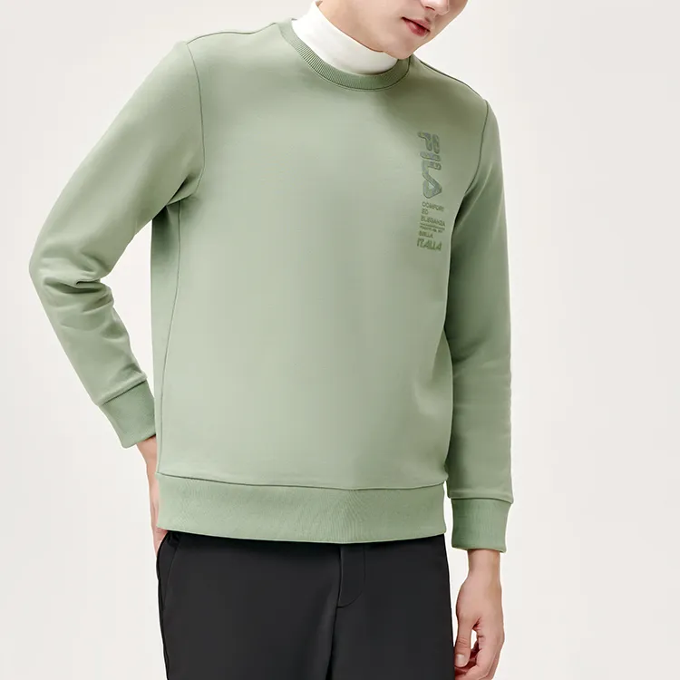 FILA Sweatshirts Men Tea Green-5