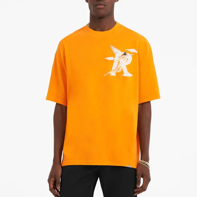 REPRESENT T Shirts Men Orange-4
