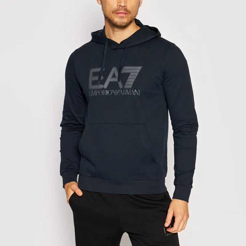 EMPORIO ARMANI EA7 Sweatshirts Men Night Blue-4