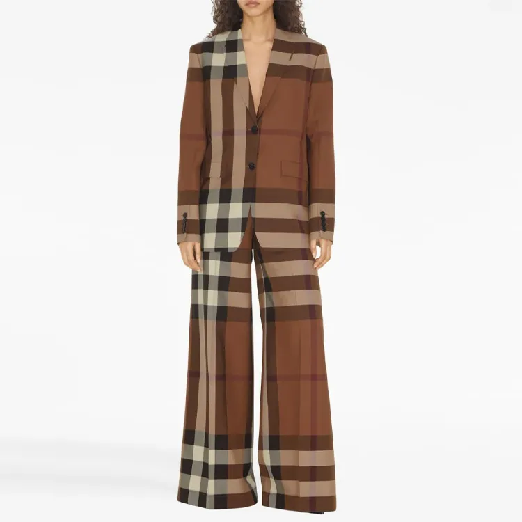 Burberry Casual Pants Women's Brown-1