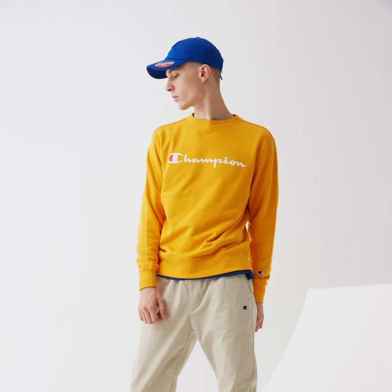 Champion Sweatshirts Unisex Yellow-1