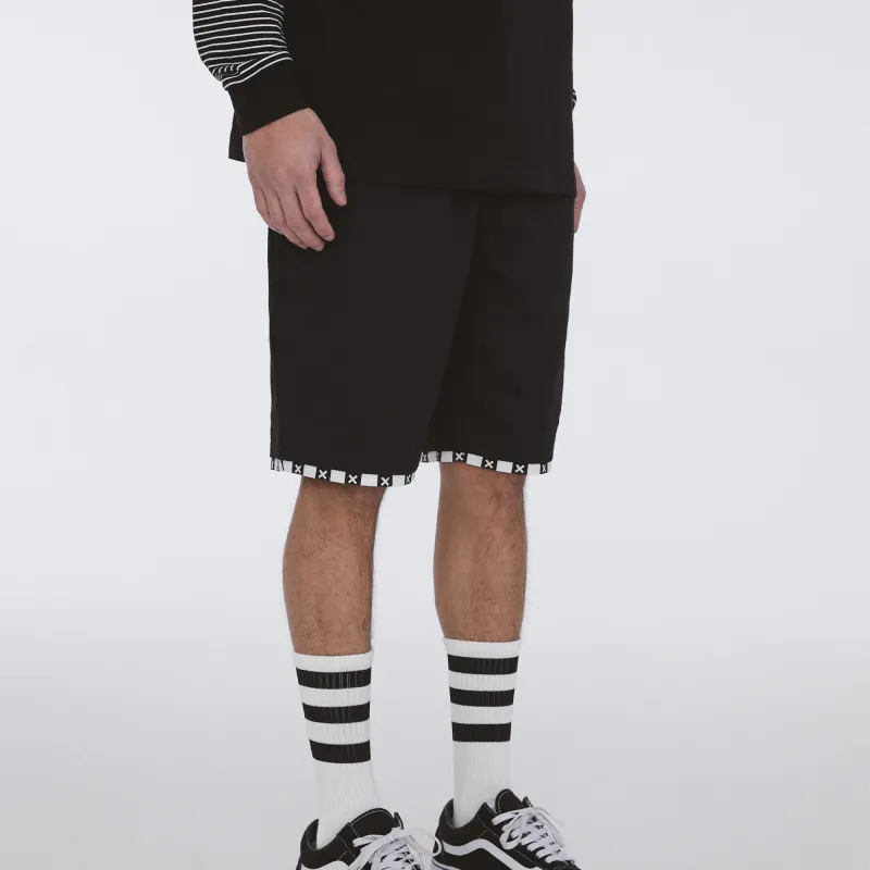 XxDESIGN Casual Shorts Unisex Black-2