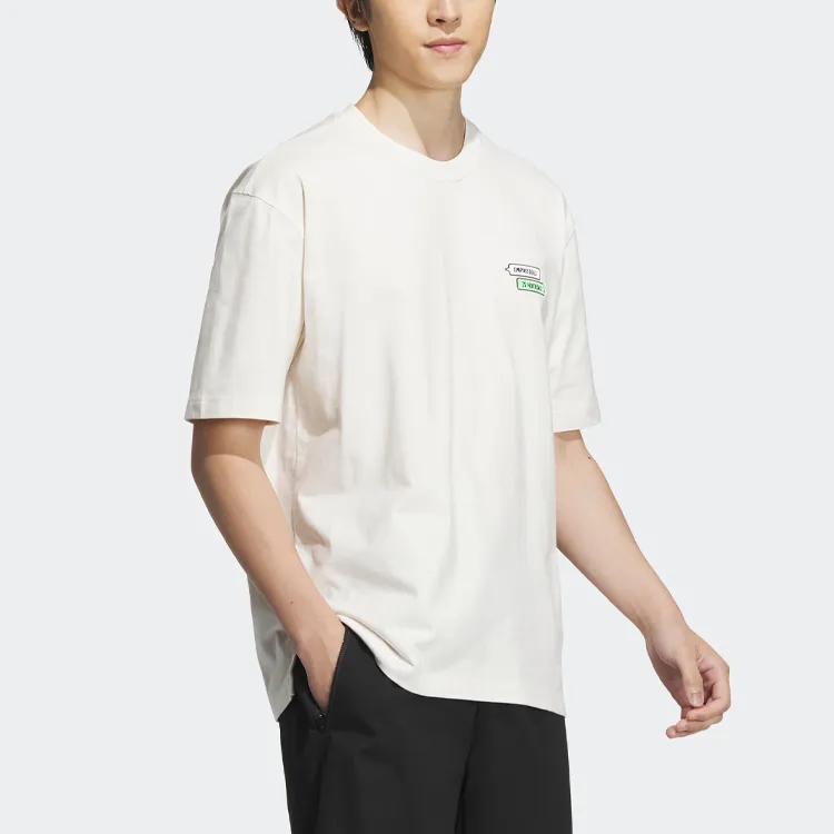 Adidas x SEEBIN SS23 T Shirt Men's Pink White-3