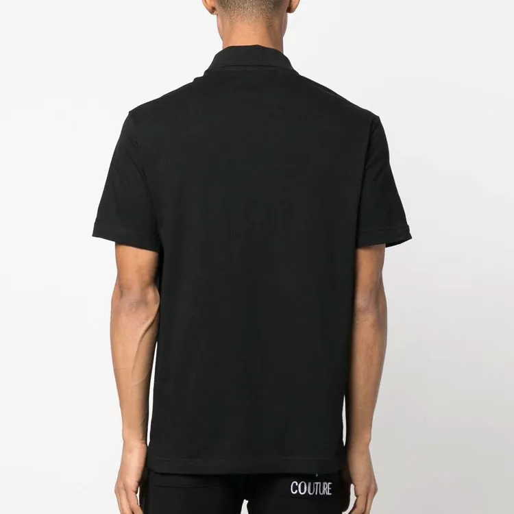 VERSACE JEANS COUTURE SS23 Polo Shirt Men's Black-2