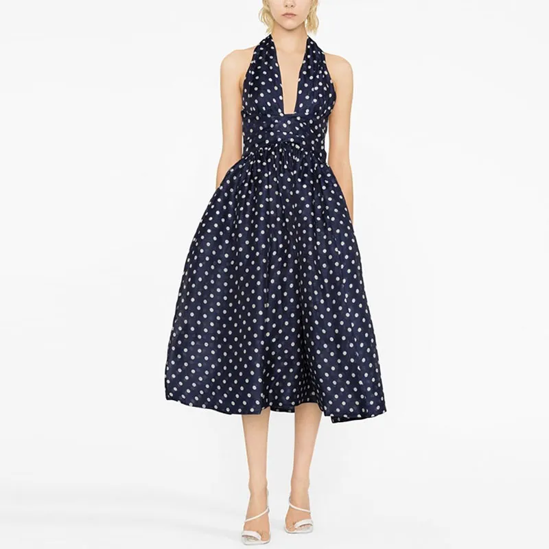 Zimmermann Sleeveless Dresses Women's Marine Blue-1