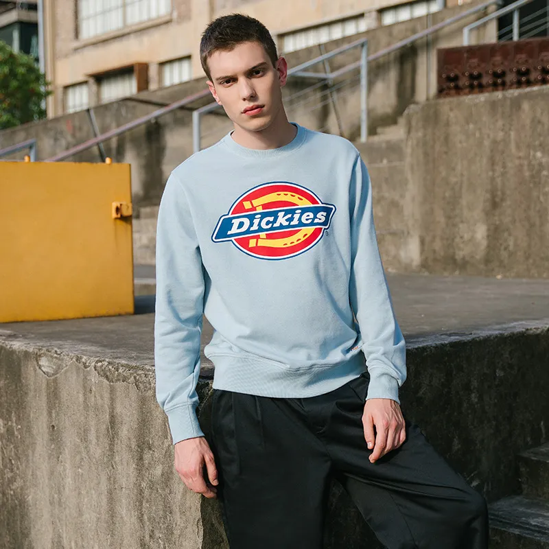 Dickies Sweatshirts Men Sky Blue-1