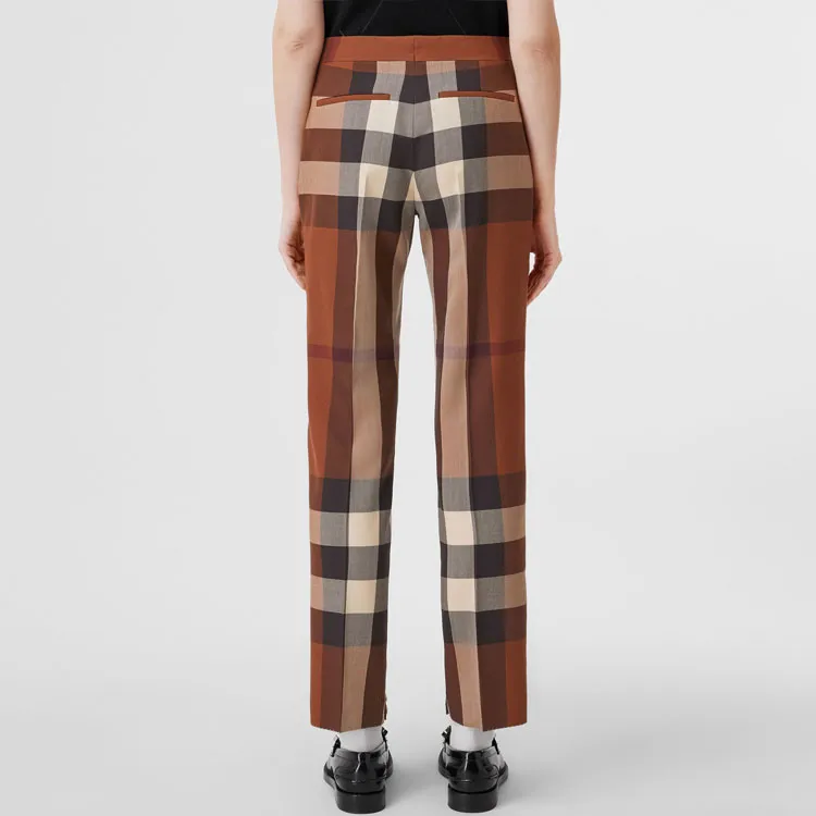 Burberry Check Tailored Trousers-3