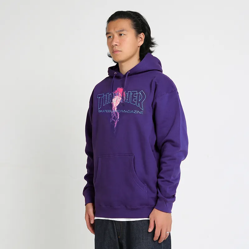 Thrasher Sweatshirts Unisex Purple-3
