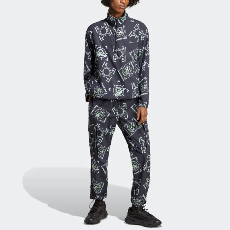 Adidas X Bape Co-brand Casual Pants Men Multicolor-3