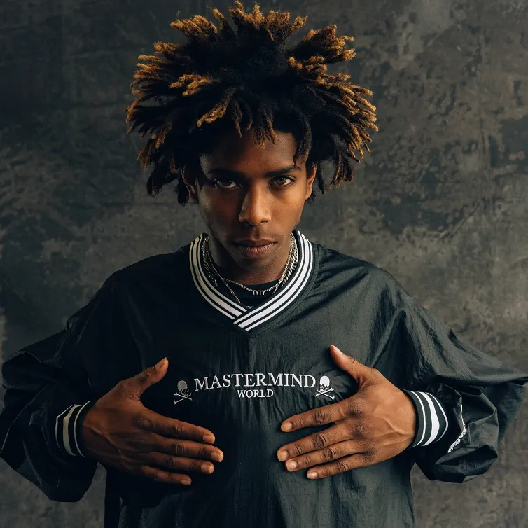 Mitchell & Ness x Mastermind JAPAN Sweatshirt Unisex Black-4