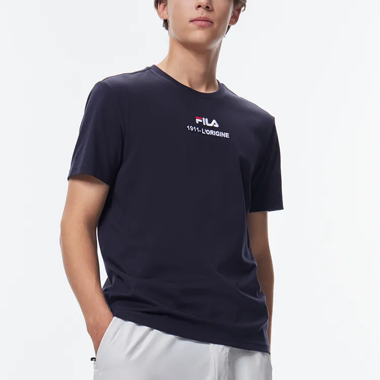 FILA T Shirts Men Legend Blue-3