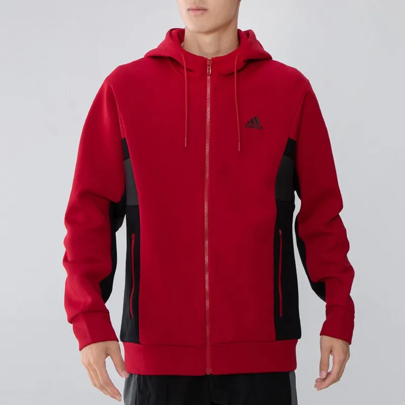 Adidas Jackets Men Red-2