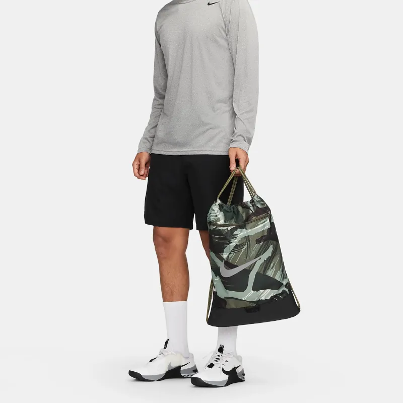 Nike Fabric Backpack Gym Bag Large Size Unisex Army Green-2