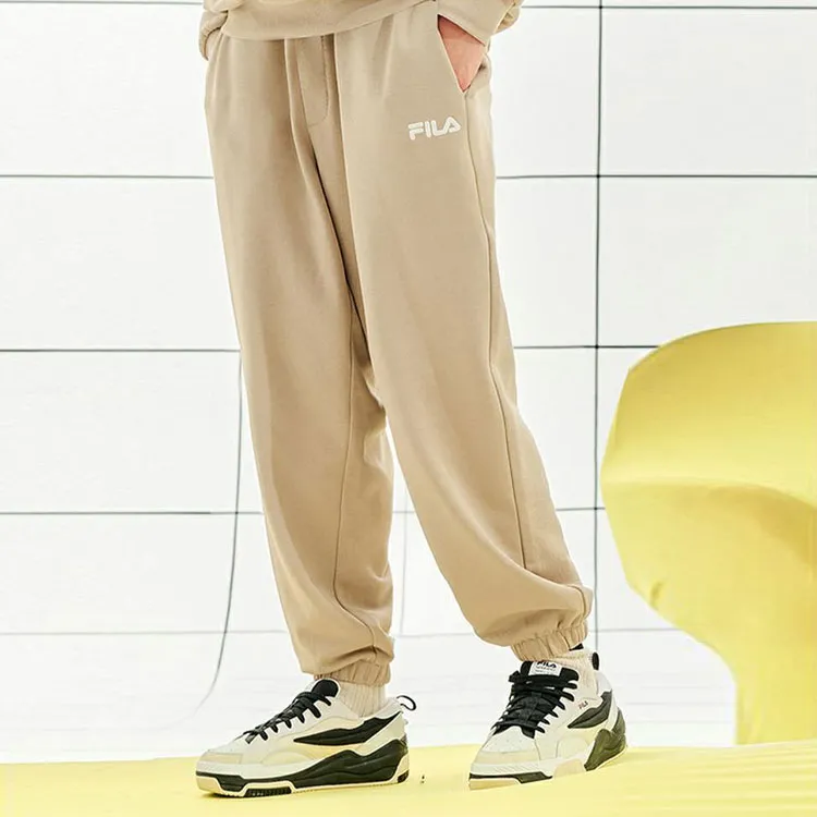 FILA Casual Pants Men Earth Yellow Khaki-2