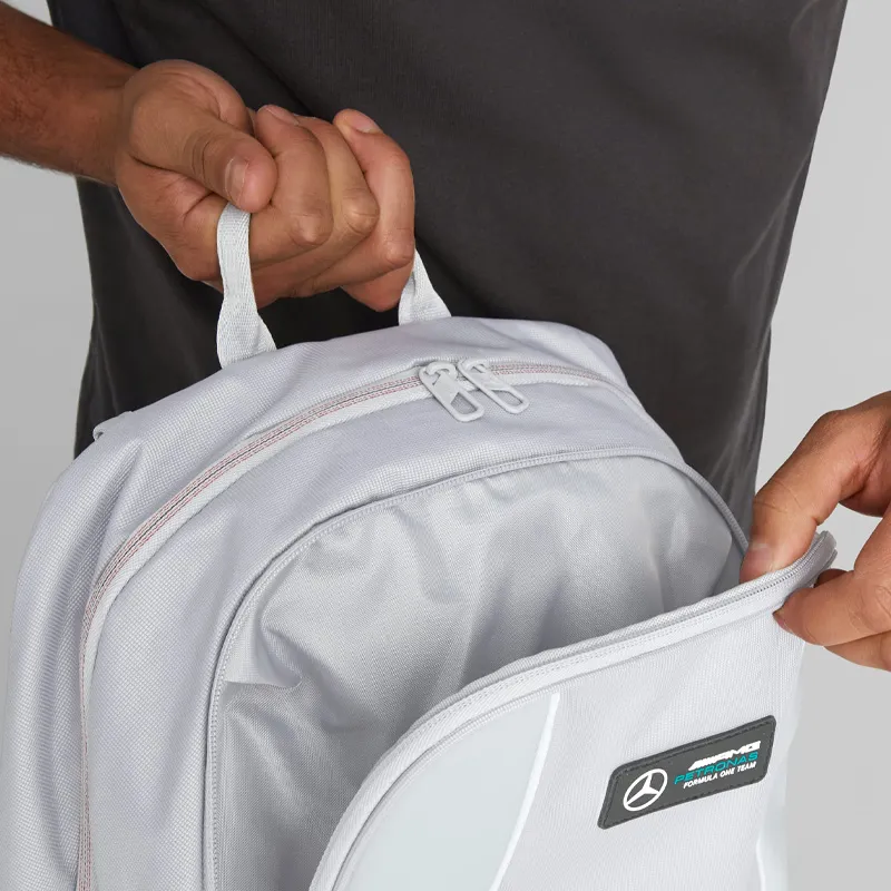 PUMA Recycled Material Backpack Regular Men's White-3