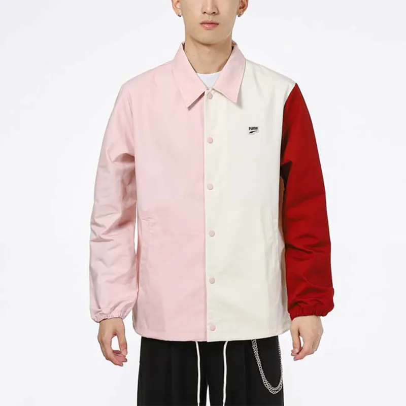 PUMA Jackets Men Pink-2