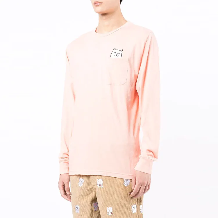 RIPNDIP FW22 Long-Sleeved T-Shirt Men's Pink-2