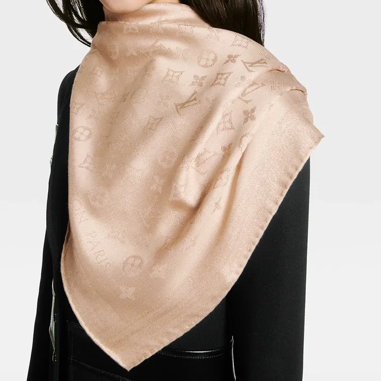 LOUIS VUITTON Shawl Women's Pink-4