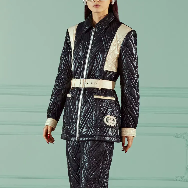 GUCCI Quilted Tone tone Jacket-3