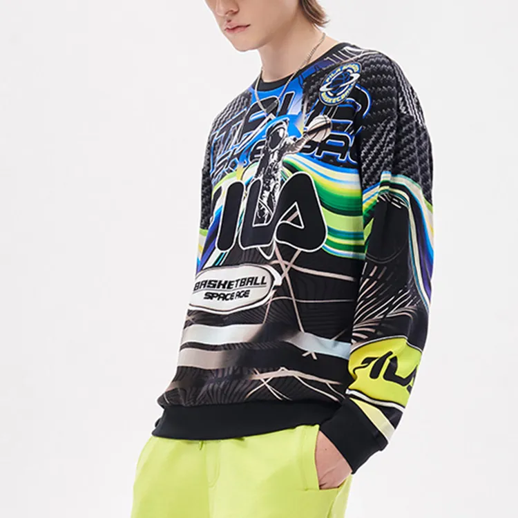 FILA FUSION Sweatshirts Men Dazzling Color Basketball-5