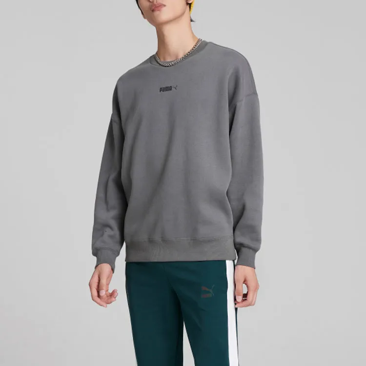 PUMA MMQ Sweatshirts Men Gray-3