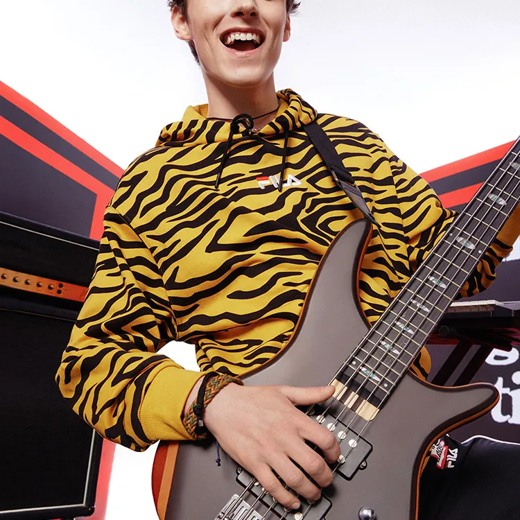 FILA Co-branded Year Of The Tiger Collection Sweatshirts Unisex All Over Print-4