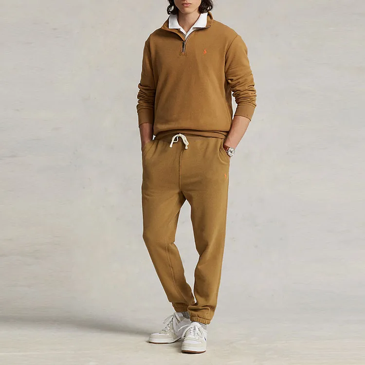 Polo Ralph Lauren Knitted Sweatpants Men Brown-1