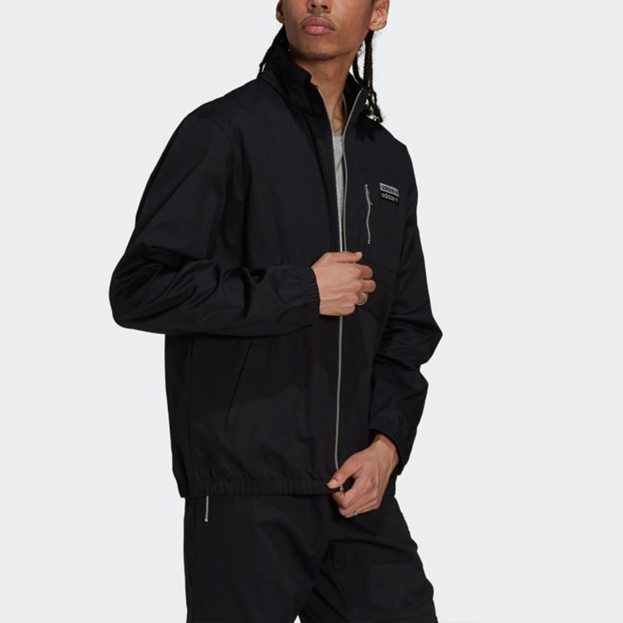 Adidas Originals R.Y.V. Jackets Men Black L - POIZON