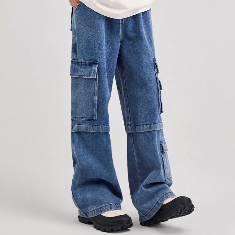 Mishkanyc Jeans Men Medium Blue-4