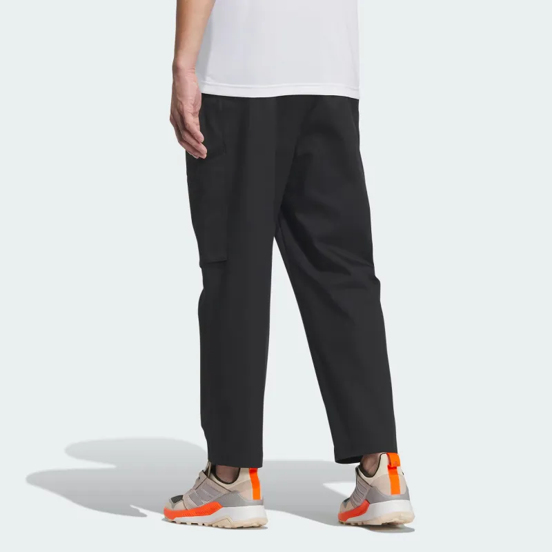 Adidas Knitted Sweatpants Men's Black-1