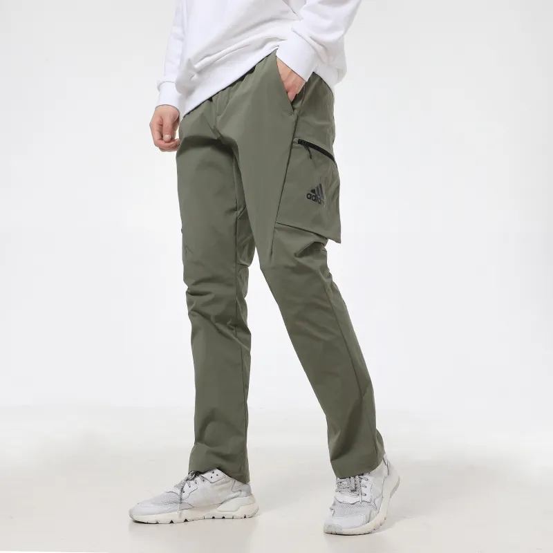 Adidas Knitted Sweatpants Men Olive-4