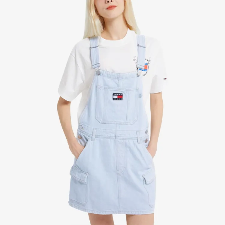Tommy Hilfiger Sleeveless Dresses Women's Denim Blue-2
