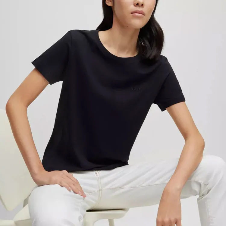 HUGO BOSS T-Shirts Women's Black-4