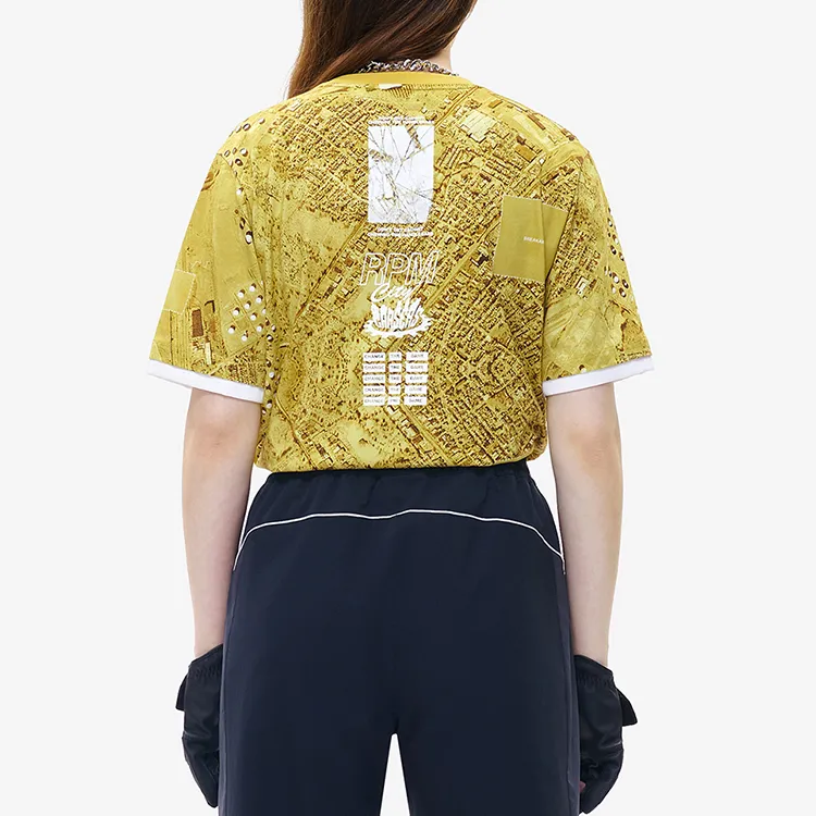 FILA FUSION T-Shirt Women's Misty Yellow-4