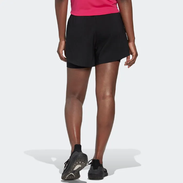 Adidas Free Shipping With AdiClub Aeroready Made For Training Minimal Two in One Shorts-1