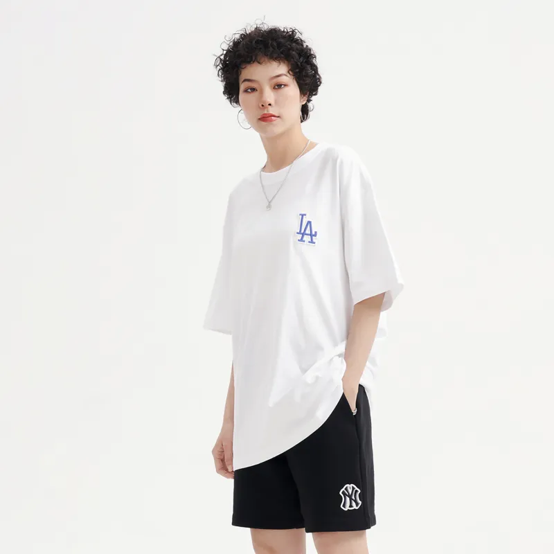 MLB Los Angeles Dodgers T Shirt Unisex White-5