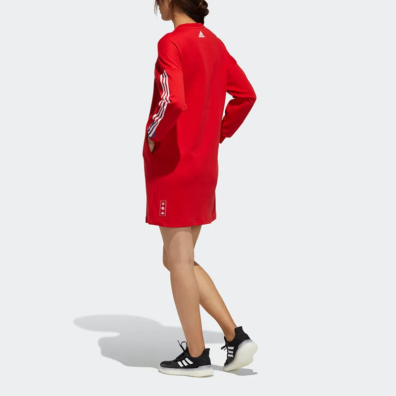 Adidas CNY Collection Sweatshirt Women's Red-2