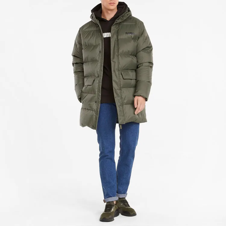 PUMA Down Jacket Men's Grape Leaf Green-4
