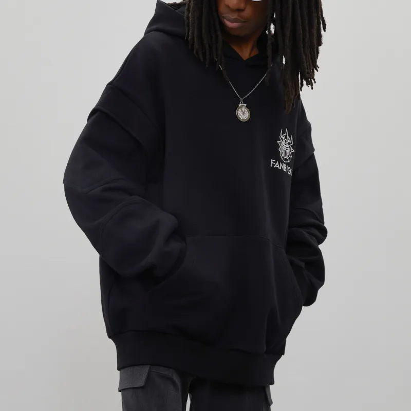 FANBIOU FW21 Hooded Loose Fit Sweatshirt Unisex-4