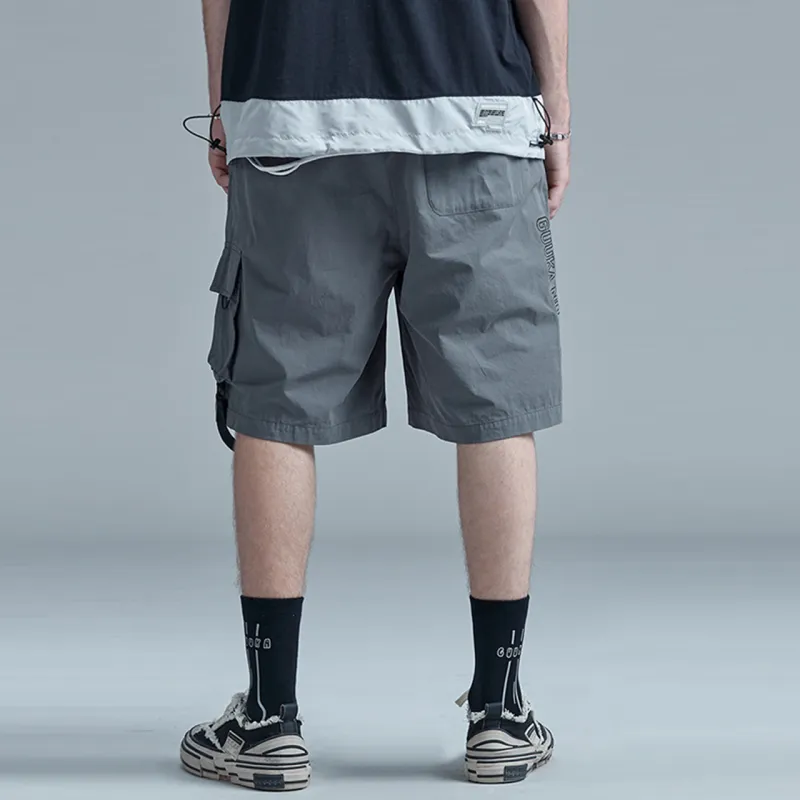 Guuka Cargo Shorts Men Medium Gray-4